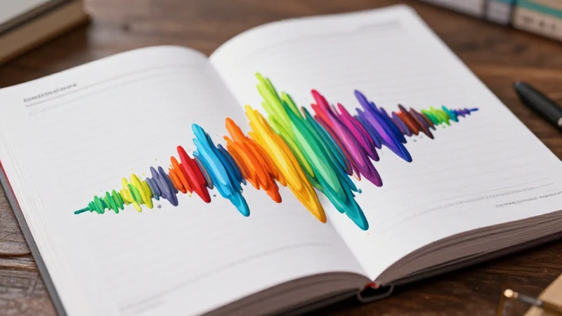 Gráfico visual vibrante de onomatopeyas en la enseñanza moderna