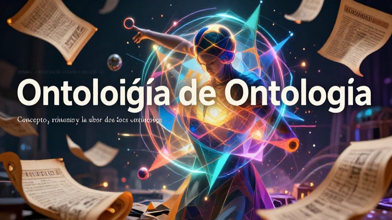 Conceptos ontológicos ilustrados con dramatismo