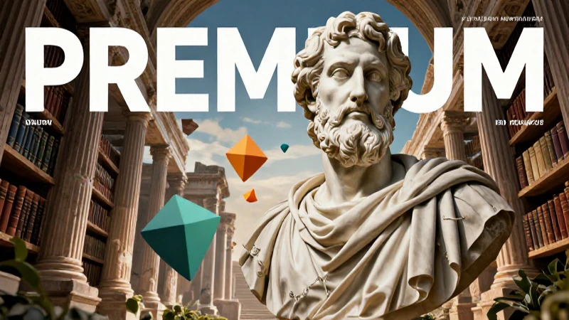 Ontológicos: Definición, Origen y Principales Autores 3 Revista educativa con busto filosófico y ruinas dramáticas
