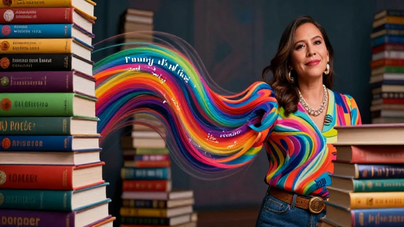 Educadora mexicana con estilo vibrante y dinámico