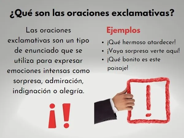 Oraciones con signos de exclamación: ¡expresa tus emociones! 2 oraciones con signos de exclamacion expresa tus emociones 1