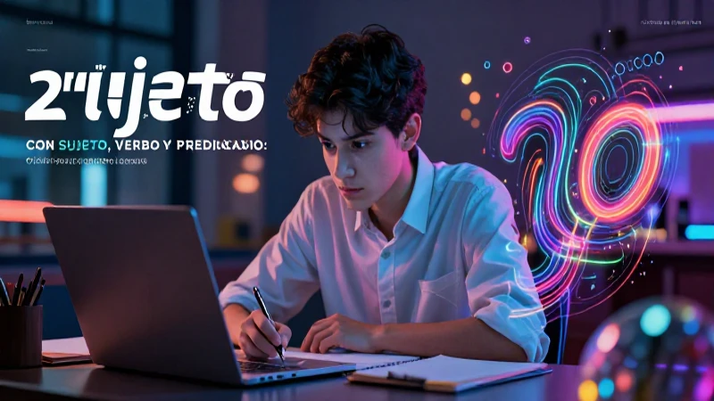 Oraciones con sujeto, verbo y predicado: 200 ejemplos 8 Identificación de sujeto, verbo y predicado