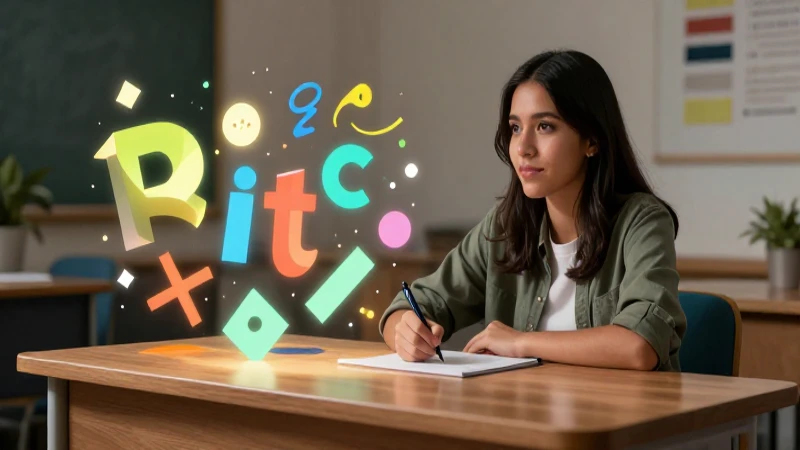 Oraciones con sustantivos: 60 Ejemplos para Aprender 14 Estudiante mexicano energético frente a formas abstractas