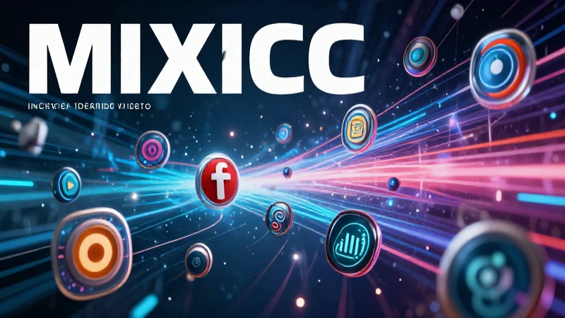 Iconografía tecnológica futurista en conflicto visual