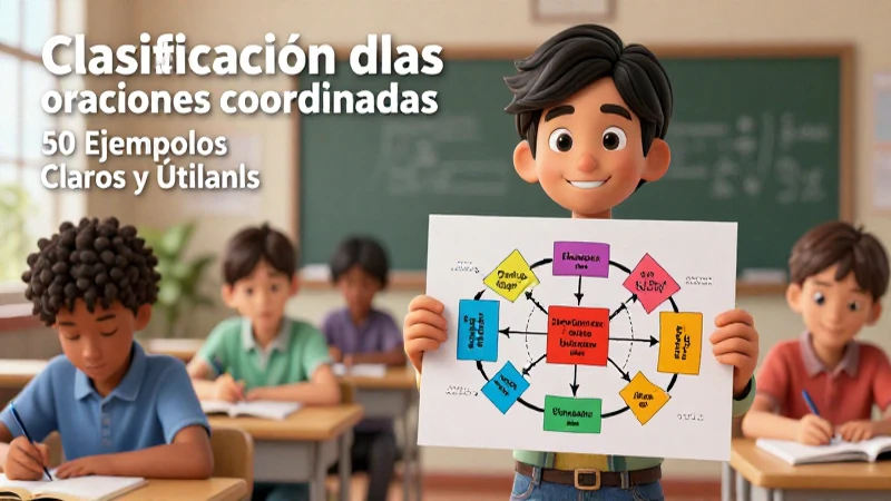 Oraciones coordinadas, 50 ejemplos didácticos y claros