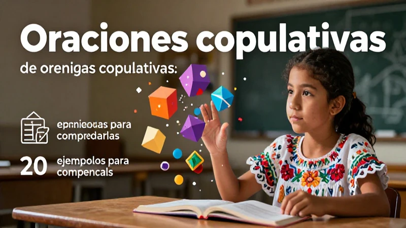 Ejemplos visuales para entender oraciones copulativas