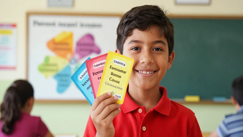 Estudiante alegre aprende gramática en clase moderna