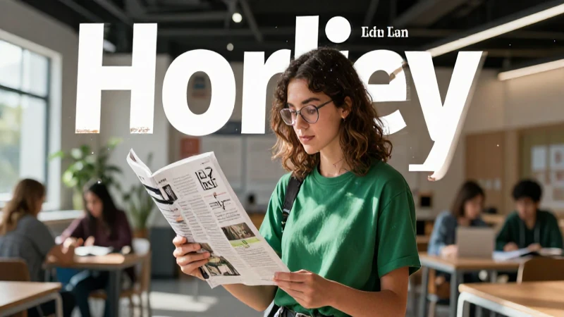 Fotografía editorial moderna de estudiante