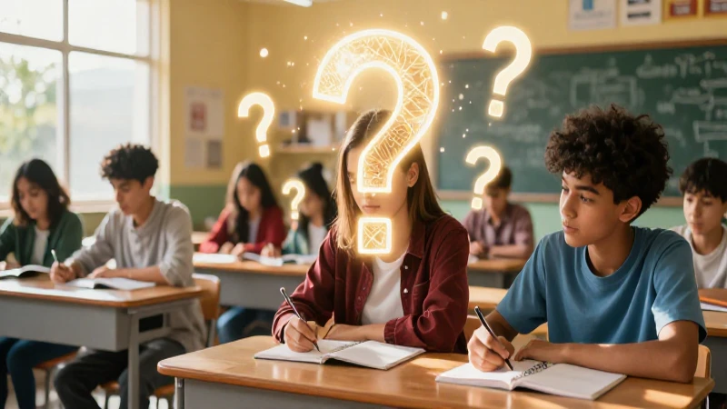 Estudiante diverso aprende en aula mexicana moderna