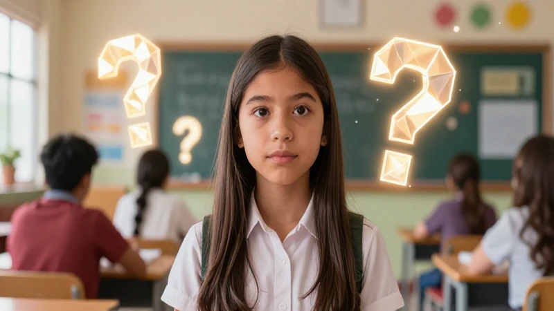 Estudiante mexicano curioso con preguntas geométricas