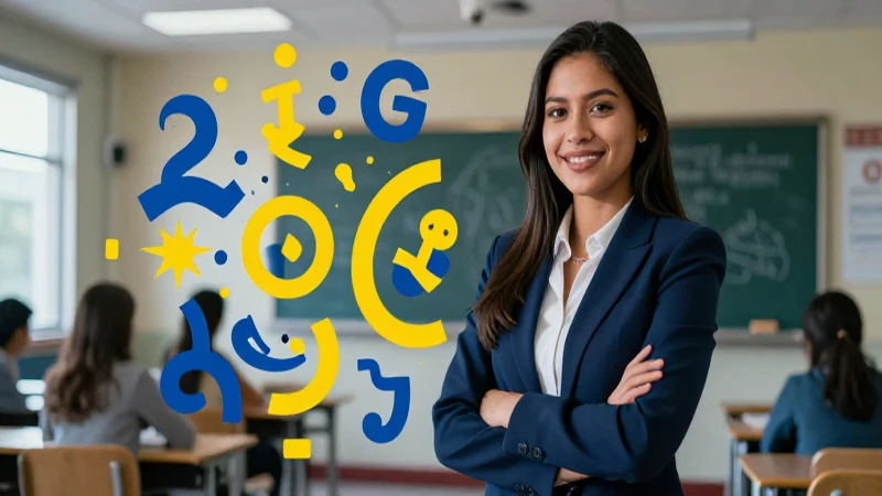 Maestro mexicano e ideas lingüísticas en aula vibrante
