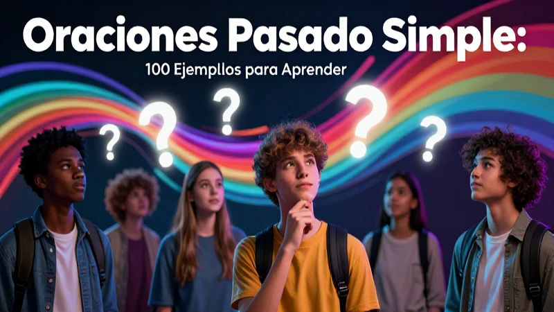 Ejemplos de preguntas en pasado simple