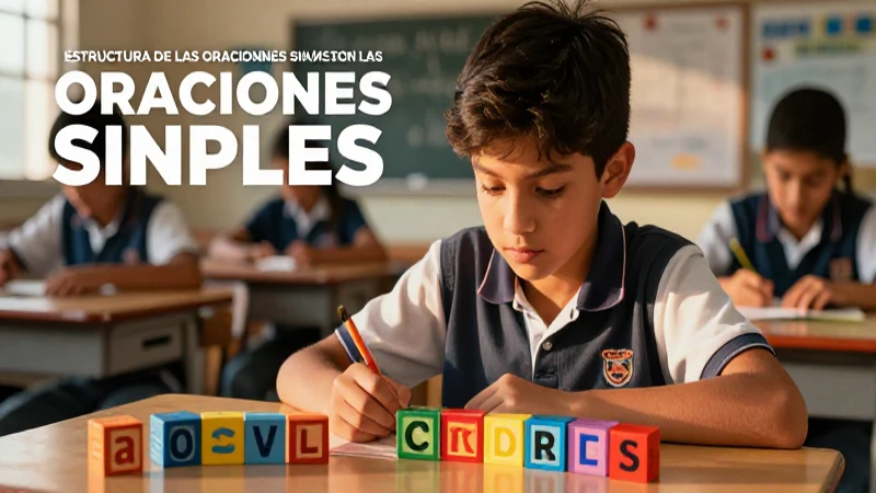 Tipos y estructura de oraciones simples