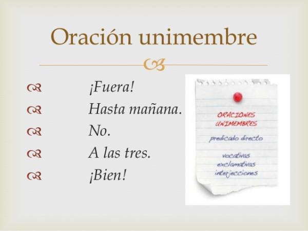 oraciones unimembres y bimembres 50 ejemplos claros 4