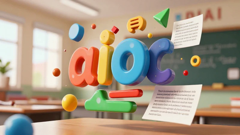 Ilustración 3D abstracta sobre estructuras lingüísticas y conocimiento