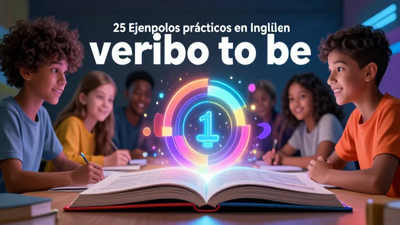 Tutorial visual de oraciones con to be