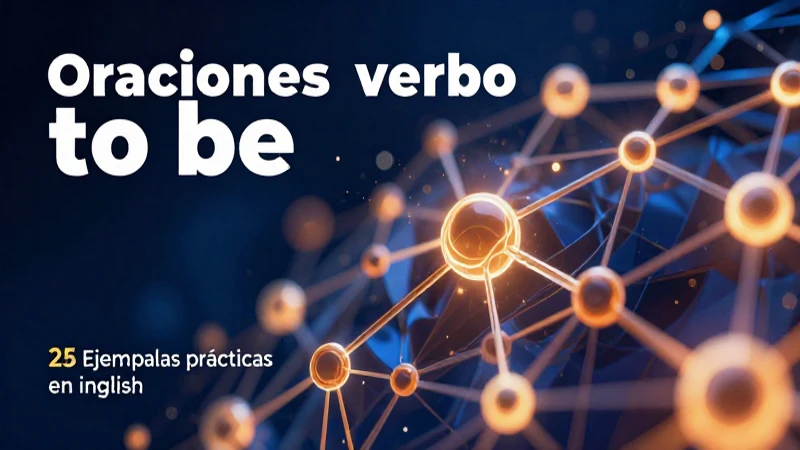 Ejemplos prácticos del verbo to be