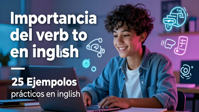 Aprende el verbo to be con 25 ejemplos