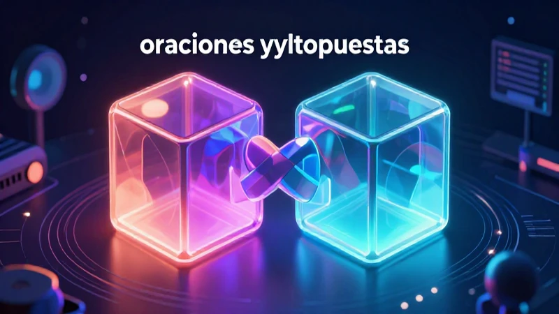 Ilustración educativa sobre oraciones yuxtapuestas