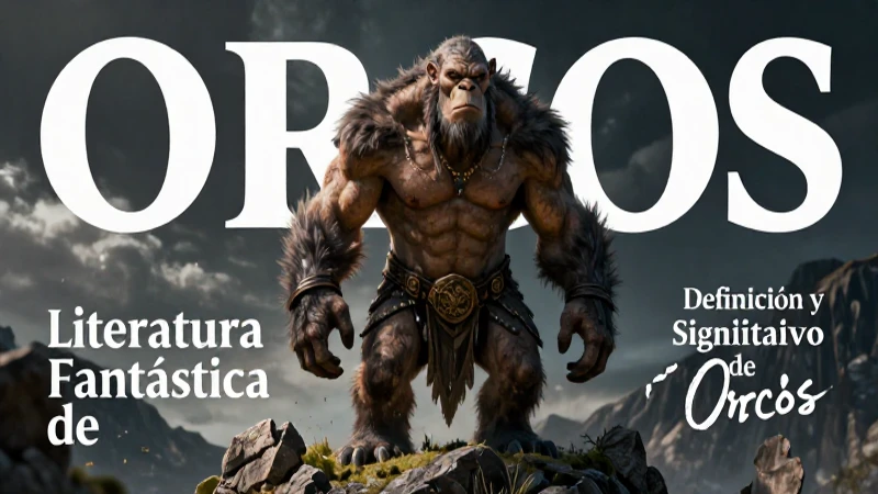 Orcos: Definición y Concepto del Significado de Orcos 4 Orcos: concepto, estética y presencia épica en la fantasía