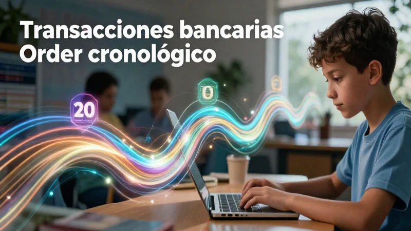 Orden cronológico: 20 Ejemplos para entenderlo mejor 9 Aprender transacciones bancarias con ejemplos cronológicos