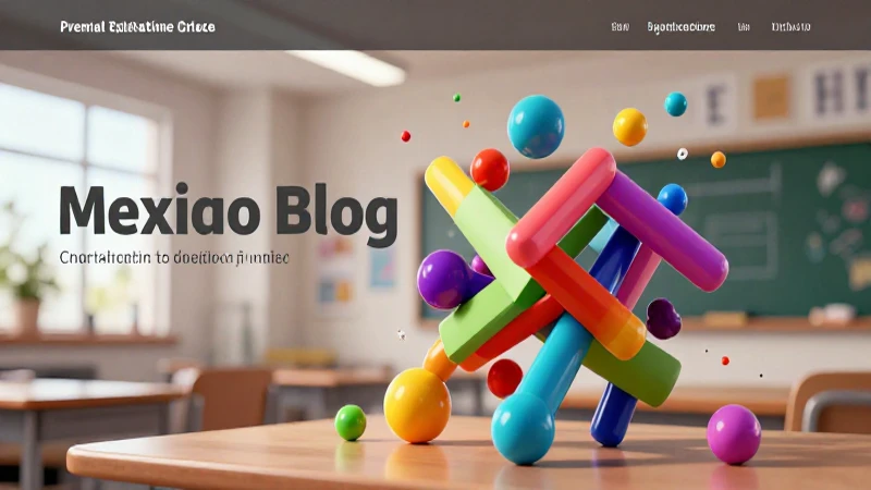 Portada educativa 3D vibrante y profesional