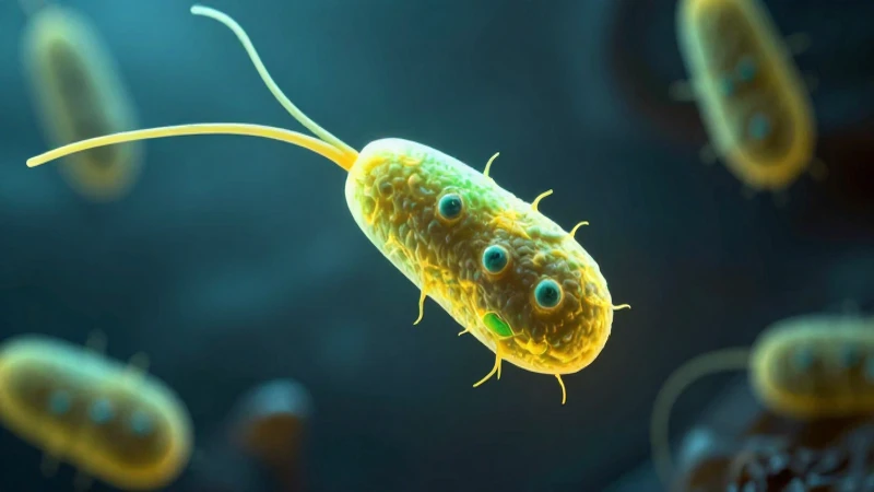 Te gustaría ver 20 ejemplos de organismos unicelulares 15 Giardia microscópica brillante, estilo científico y dramático