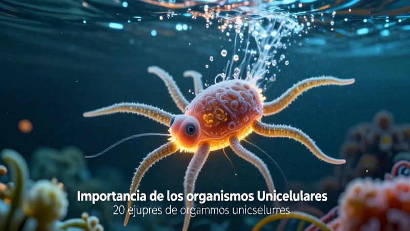 Te gustaría ver 20 ejemplos de organismos unicelulares 3 El fascinante mundo de los organismos unicelulares