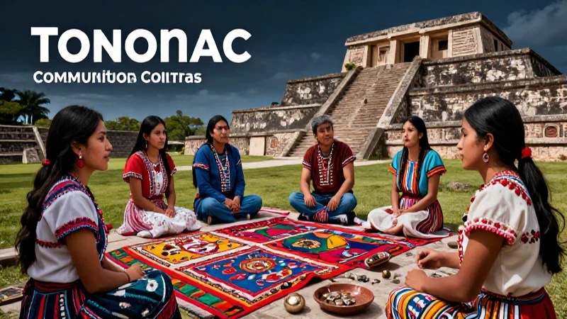 Comunidad Totonac, cultura ancestral y arte vibrante