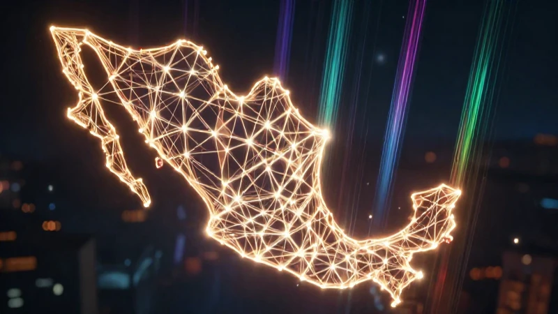 Visualización 3D del tejido social mexicano