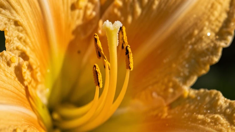 El órgano masculino de la flor: todo lo que necesitas saber 4 Estudio visual detallado de la estructura del estambre