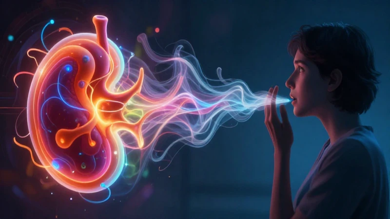 El poder del sentido del olfato en tus emociones: descubre cómo funcionan los órganos olfativos 3 Ilustración vibrante sobre el olfato emocional