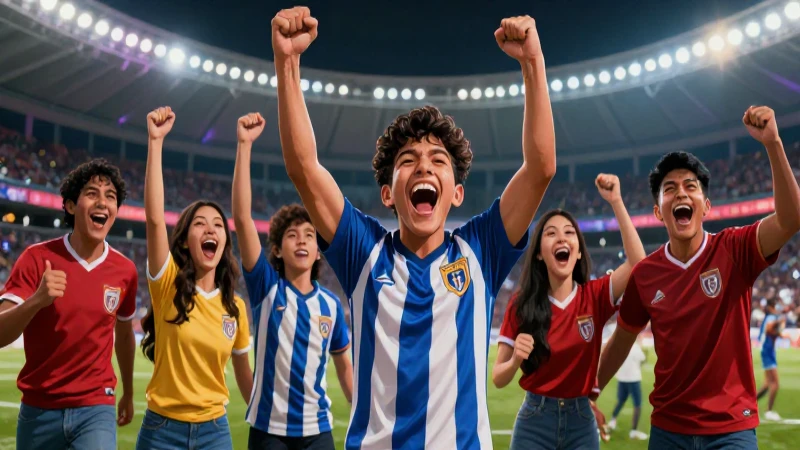 Pasión y orgullo deportivo celebrados por estudiantes mexicanos