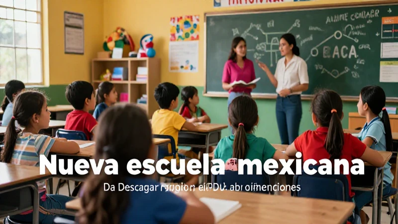 Descarga la guía gratuita de la Nueva Escuela Mexicana