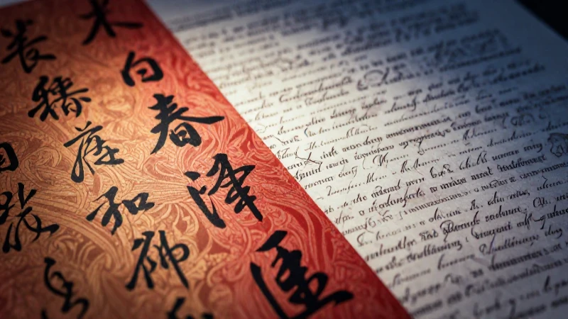 Fusión dramática de estilos oriental y occidental