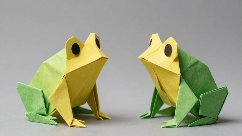 Origami de papel: Aprende a hacer una ranita fácil 5 Ranitas de origami fáciles y vibrantes