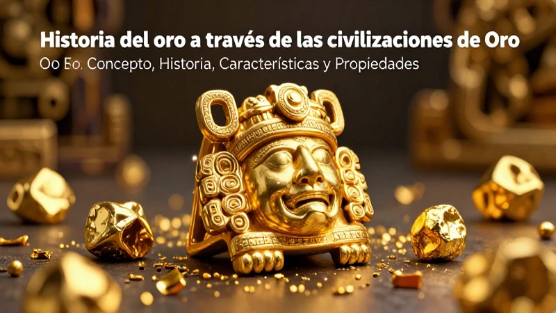 Oro: Concepto, Historia, Características y Propiedades 3 Diseño de portada de blog sobre oro azteca