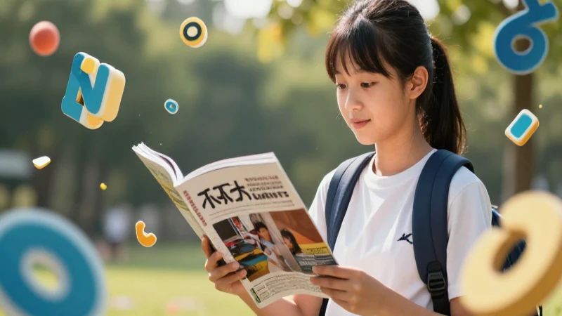 Revista educativa juvenil dinámica y moderna