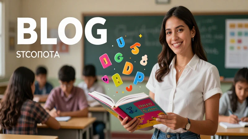 Profesora mexicana educativa, moderna y profesional