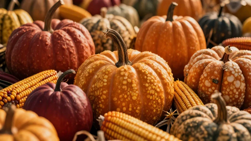 Otoño: Concepto, características y estaciones del año 6 Cosecha de oro mexicana, cálida y vibrante