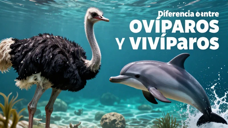 Diferencias y reproducción de ovíparos y vivíparos