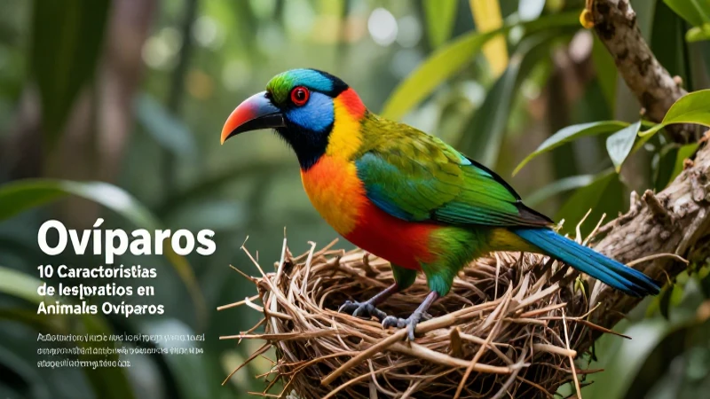 Ovíparos: características y adaptaciones a su entorno