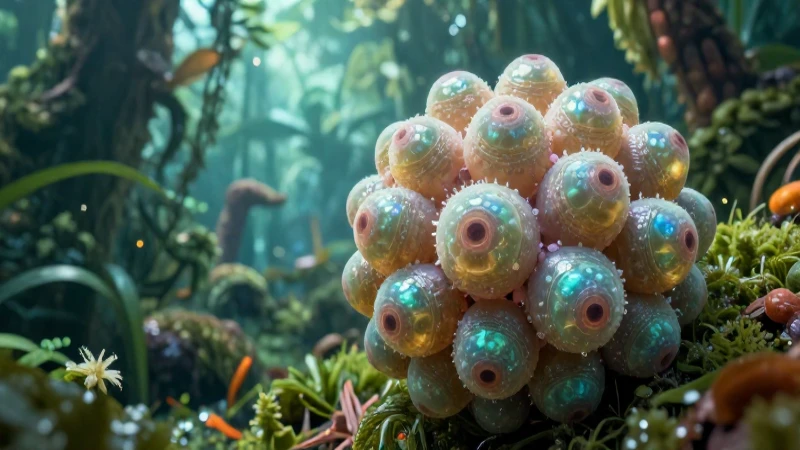 Reproducción de ovíparos: descubre su asombroso proceso 4 Micro-transformación de huevos en jungla