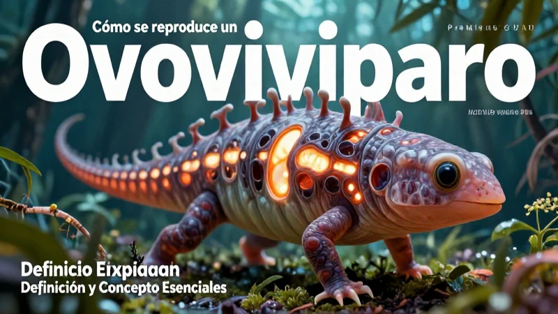 Ovoviviparo: Definición y Concepto Esenciales Explicados 4 Revista educativa muestra cómo se reproduce el ovovivíparo