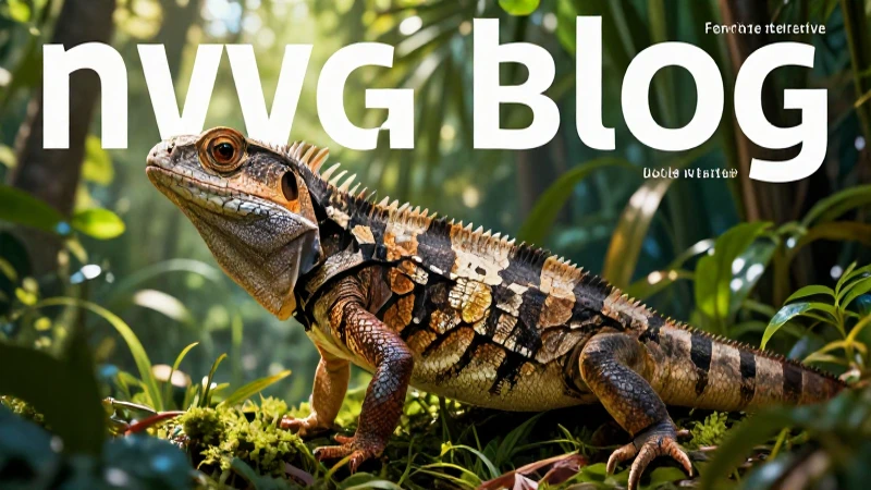 Ovoviviparo: Definición y Concepto Esenciales Explicados 5 Reptil ovovivíparo detallado en entorno tropical
