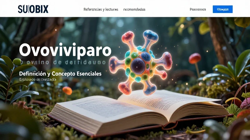 Ovoviviparo: Definición y Concepto Esenciales Explicados 7 Conceptos clave de ovoviviparidad