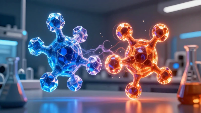 Conoces 20 ejemplos de óxido y sus usos comunes en química 3 Ilustración química vibrante con alto contraste