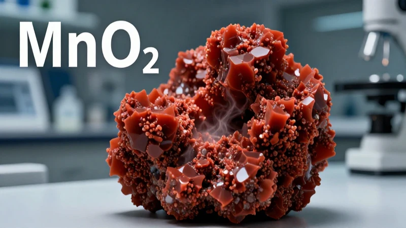 Conoces 20 ejemplos de óxido y sus usos comunes en química 12 Óxido de manganeso: estructura, textura y uso