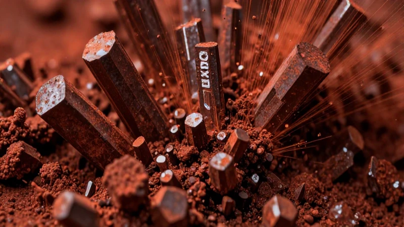 Conoces 20 ejemplos de óxido y sus usos comunes en química 9 Crystals de óxido en explosión con alta definición