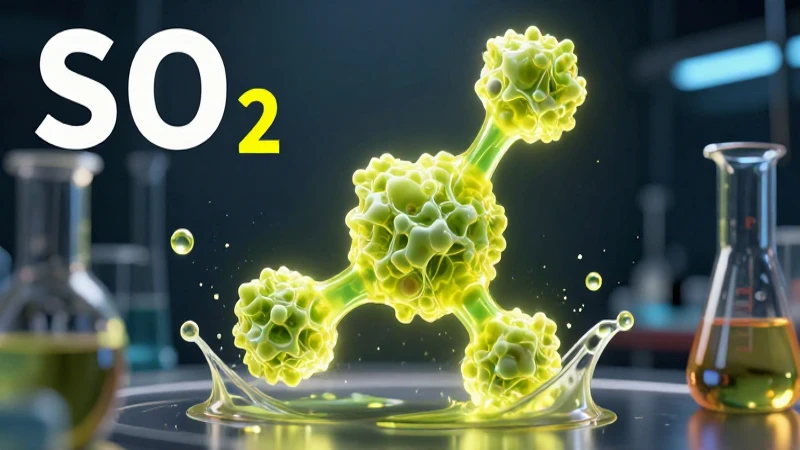 Óxidos ácidos: 20 Ejemplos y sus Aplicaciones Comunes 13 $text{SO}_3$ molecular structure: vibrante ácido en laboratorio futurista